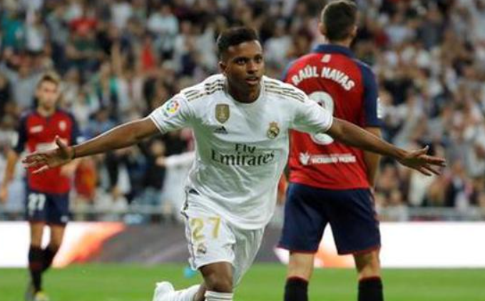 皇马前锋罗德里戈单独训练,出战瓦伦西亚存疑